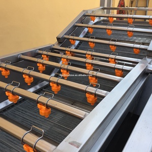 Lavadora de carga frontal automática, máquina de lavado de tomates, precio barato - Product Image 4
