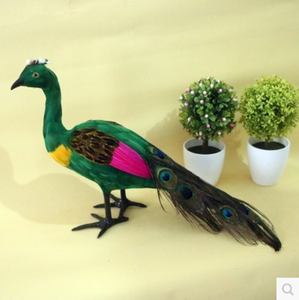 Precio al por mayor hermosa <span class=keywords><strong>vida</strong></span> tamaño espuma modelo decorativo Pavo Real - Product Image 2