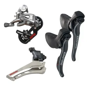 قطع غيار ألعاب الدراجات الهوائية, 2*11 SENSAH دراجة ناقل الحركة ليفر فيتس Derailleur racefiets groepset 11 s الشارع Fiets groep voor