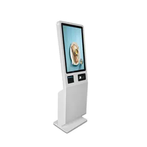 Terminal self service touch screen kiosk สั่งซื้อระบบร้านอาหารหน้าจอสัมผัส