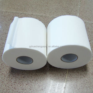 Virgin Eco Soft TT Embalaje individual LOGO OEM Material polivinílico Rollo de papel higiénico reciclado blanco Papel de baño para el mercado de EE. UU. - Product Image 4