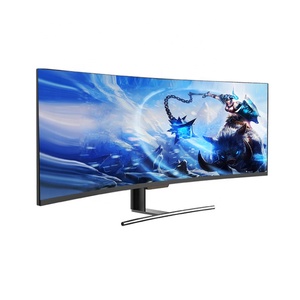 Monitor da Gaming PC LED Curvo 49 Pollici 4K 144Hz 3840*1080 con Pannello VA Multi-Schermo, Formato <span class=keywords><strong>32</strong></span>:9 con Porta DP - Product Image 1