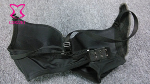 Soutien-gorge de danse punk gothique Corzzet Black Studs <span class=keywords><strong>Rive</strong></span> & Wing - Product Image 3