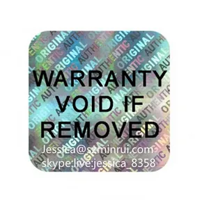 Tamper Evident Destructible Hologram Sticker,High Security 3D Holographic Destructive Vinyl With Logo Printing Label