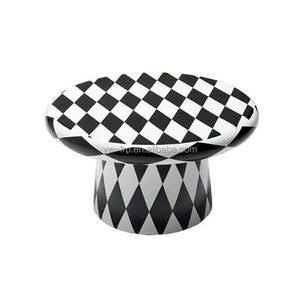 <span class=keywords><strong>Table</strong></span> <span class=keywords><strong>basse</strong></span> et <span class=keywords><strong>tabouret</strong></span> en fibre de verre Bosa, petit modèle, pour salon d'hôtel moderne ou chambre à coucher - Product Image 3