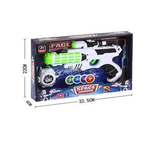 Giocattoli ragazzi pistola spada play set tuta spaziale giocattolo arma con la luce e set di musica - Product Image 1