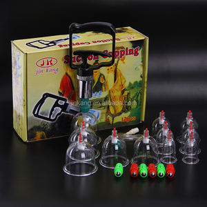 Perangkat Jilbab Bekam Vakum Medis Tradisional Tiongkok, dengan Pompa Hisap Hitam Besar - Product Image 3