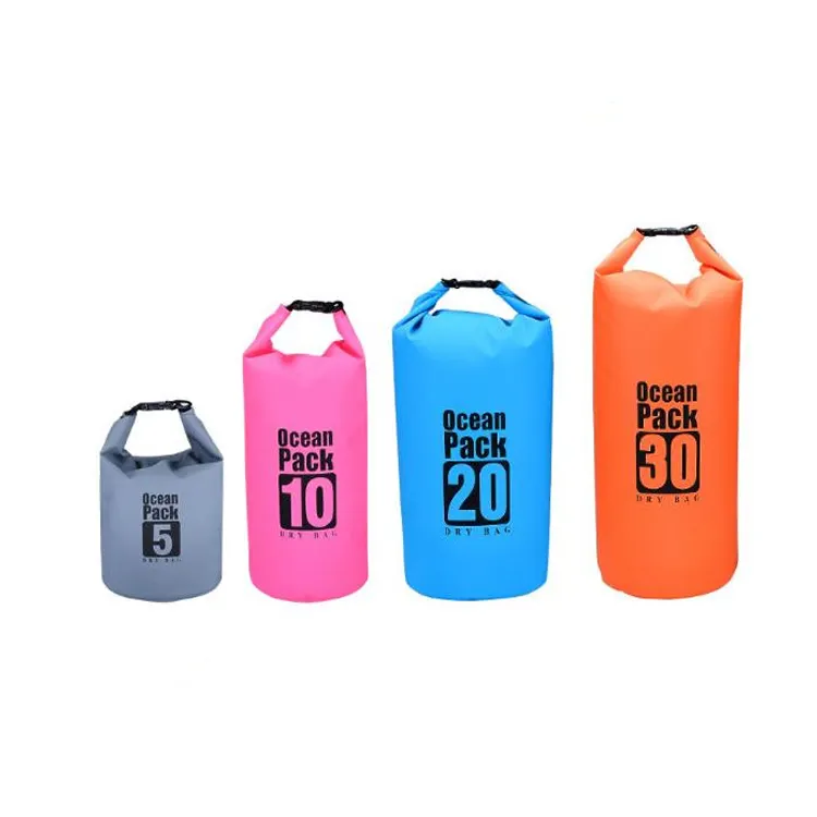 2018 מוצרים חדשים מותאם אישית לוגו PVC ברזנט תיק אוקיינוס חבילת Waterproof יבש תיק סיטונאי מסין