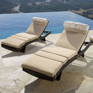 Villa piscina parte Ratán Sofa juego <span class=keywords><strong>de</strong></span> <span class=keywords><strong>comedor</strong></span> y tumbona grandes muebles <span class=keywords><strong>de</strong></span> exterior - Product Image 3