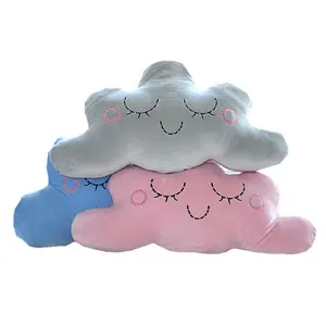 Customized design high quality lovely stuffed plush cloud toy wholesale soft toys moon star