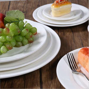 YCP01-vaisselle en gros, nouvelle <span class=keywords><strong>assiette</strong></span> en céramique à cercle plat en porcelaine pour Restaurant - Product Image 6