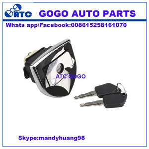 GOGO ऑटो भागों यूरोपीय ट्रंक ढक्कन दरवाजा चाबी ताला सिलेंडर W/कुंजी के लिए समंद