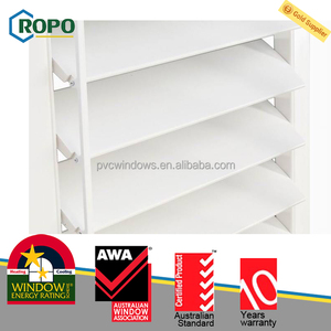 Haute qualité durable en plastique volet fenêtre, ventilation Jalousie windows - Product Image 4