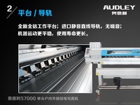 Audley-plóter de impresión de suministro directo de fábrica, impresora solvente ecológica de 1,8 m, modelo S7000