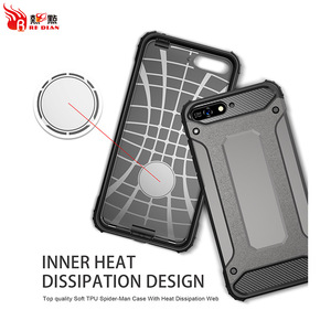 Vente chaude Cas de Téléphone portable Pour Huawei Y6 2018, Pour Huawei Honor Y6 Couverture Arrière Antichoc Téléphone Cas - Product Image 4
