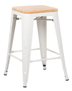 골동품 금속 산업 바 의자 상업 카페 의자 철 의자, 단철 주방 의자