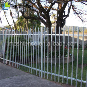 Clôture en fer forgé d'occasion à vendre / <span class=keywords><strong>Prix</strong></span> des lances en fer forgé / Clôture en fer <span class=keywords><strong>palissade</strong></span> - Product Image 1