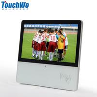 13,3 ", 15,6", 21,5 "Lector de tarjetas NFC/ RFID POE Panel de pantalla táctil capacitiva Pc Huella digital Asistencia escolar