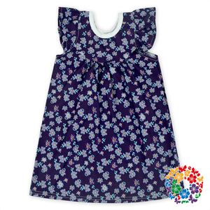 2024 nuevo bebé Seersucker tela 2 años Niña vestido 14 años niña <span class=keywords><strong>sin</strong></span> vestido/<span class=keywords><strong>ropa</strong></span> para niños vestido de niña - Product Image 2