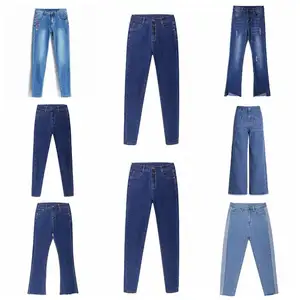 GZY free shipping women skinny ladies trousers women high waist plus size jeans for women