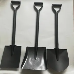 1.5kg ağır tüm çelik kürek Spade karbon çelik bahçe kürek Spade kolu ile