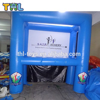 Équipement de jeu de tir à l'arc gonflable d'extérieur personnalisé de haute qualité, en PVC, certifié EN71/CE, facile à installer pour les enfants