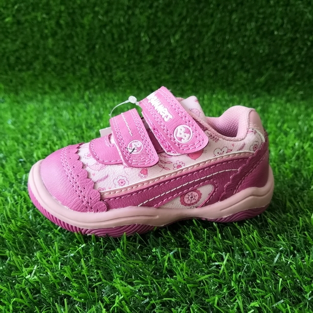 customize and wholesale kids sneaker pink baby girl flat casual shoes