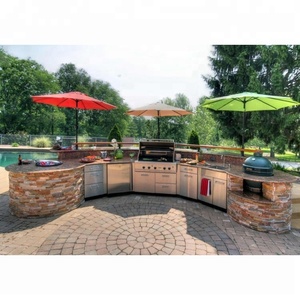 Nouveaux produits en plein air bon marché en acier inoxydable armoires de <span class=keywords><strong>cuisine</strong></span> - Product Image 5