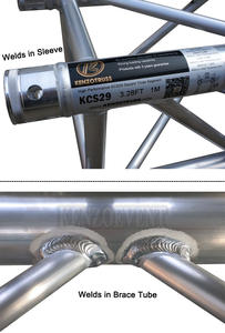 1 élément de scène de concert en aluminium, design en forme de z - Product Image 3