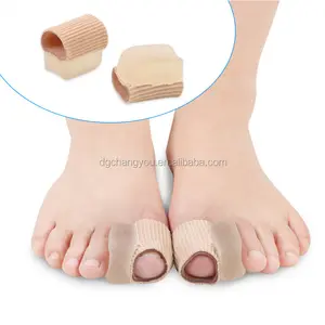 Silikon gel perawatan kaki SEBS ortopedi kaki pereda nyeri palu kaki korektor bunion valgus kaki