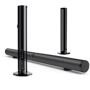 RC split and integral wall hung home theater system BT wireless TV mobile sound bar speaker with CE FCC ROHS PSE