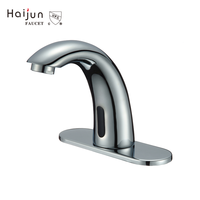 Robinet de salle de bain intelligent WaterMark cUPC avec capteur, chromé, sans contact, mitigeur de lavabo à détection infrarouge, sans plomb