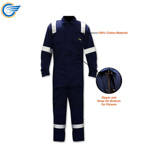 Mens al por mayor mono reflectante de seguridad ropa de trabajo uniformes - Product Image 3