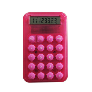 8 अंकों मिनी पारदर्शी बच्चों को प्यार कैलकुलेटर - Product Image 1