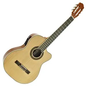 Guitare électro-acoustique de luxe, classique, en stock, vitesse 4music