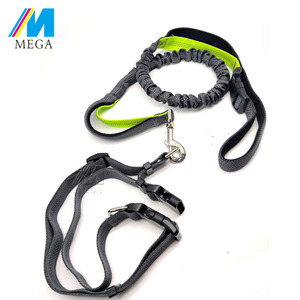 Fabbrica Heavy Duty Riflettente Hands Free Auto <span class=keywords><strong>Pet</strong></span> Retrattile Sicuro Guinzaglio Del Cane, di Supporto su misura di lusso guinzaglio del cane - Product Image 2