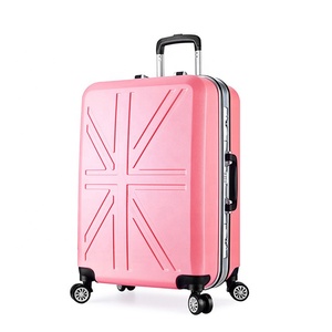 Venta al por mayor impreso bolsas de viaje equipaje Pc 20 pulgadas oro rosa maleta grande Valise - Product Image 4