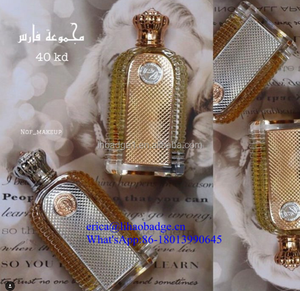 Pegatina personalizada de botella de perfume con logo de metal excelente - Product Image 6