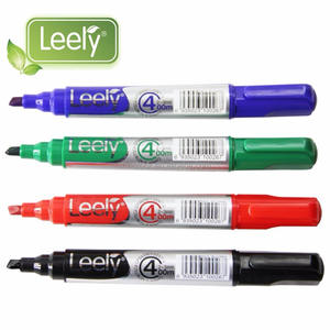 काले, नीले, लाल, हरे रंग कार्यालय उपयोग के लिए स्थायी मार्कर पेन - Product Image 3