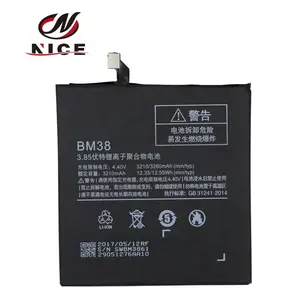 Bm38 fabricante 3.85v 3210mah para substituição, bateria de íon de lítio para xiaomi mi 4S