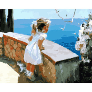 Kit di <span class=keywords><strong>pittura</strong></span> a olio su ordinazione moderna della città tradizionale immagine di arte della parete <span class=keywords><strong>acrilica</strong></span> con soggetto animale per la decorazione della casa - Product Image 2