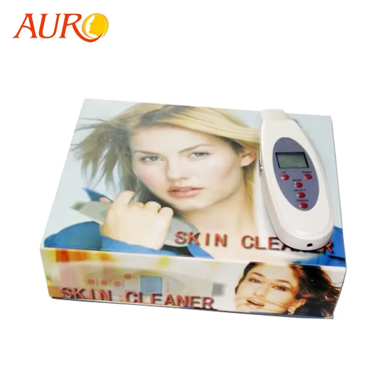 AU-006 Skin Peeling Điện Mặt Chà Máy Cầm Tay Siêu Âm Da Scrubber Cho Chăm Sóc Da