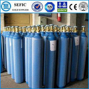La pression de travail 150bar-300bar h2 <span class=keywords><strong>hydrog</strong></span>éne cylindre cylindre en acier sans soudure - Product Image 2