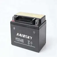 Haissky-batería recargable de motocicleta MF, YTX7A-BS, 12v, 7ah, para SUZUKI AX100