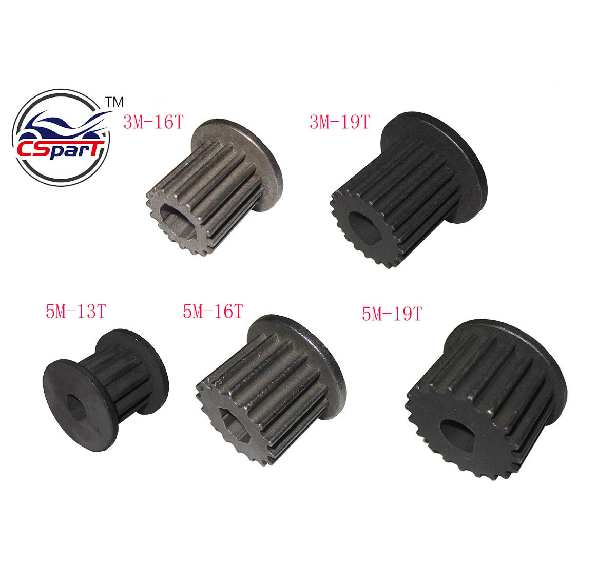 13 Tooth 5M Front Gear Pinion Sprocket | Replacement For Electric Scooter & Mini Bike Motors