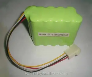 nimh 6.0v 4/3a 3800mah rechargeable battery pack