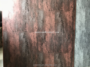 Panneau de revêtement mural en pvc pour salle de douche, métallique, imperméable, pour décoration intérieure, 1m ou 1.2m de large