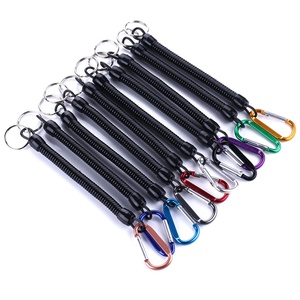 Cordes de sécurité rétractables en plastique à ressort élastique de 21,5 cm, 10 couleurs - Product Image 2
