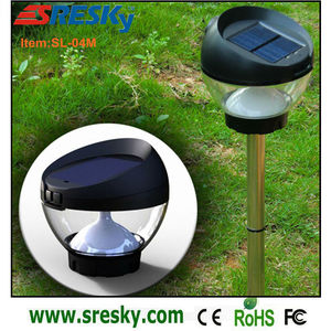a prueba de agua solar de la lámpara al aire libre luz solar del jardín con <span class=keywords><strong>el</strong></span> titular de aceroinoxidable - Product Image 1