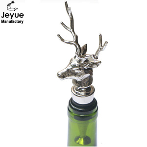 Bouchon <span class=keywords><strong>de</strong></span> bouteille <span class=keywords><strong>de</strong></span> vin en forme <span class=keywords><strong>de</strong></span> <span class=keywords><strong>cerf</strong></span>, pour <span class=keywords><strong>whisky</strong></span>, nouveau Design, pour la promotion - Product Image 1